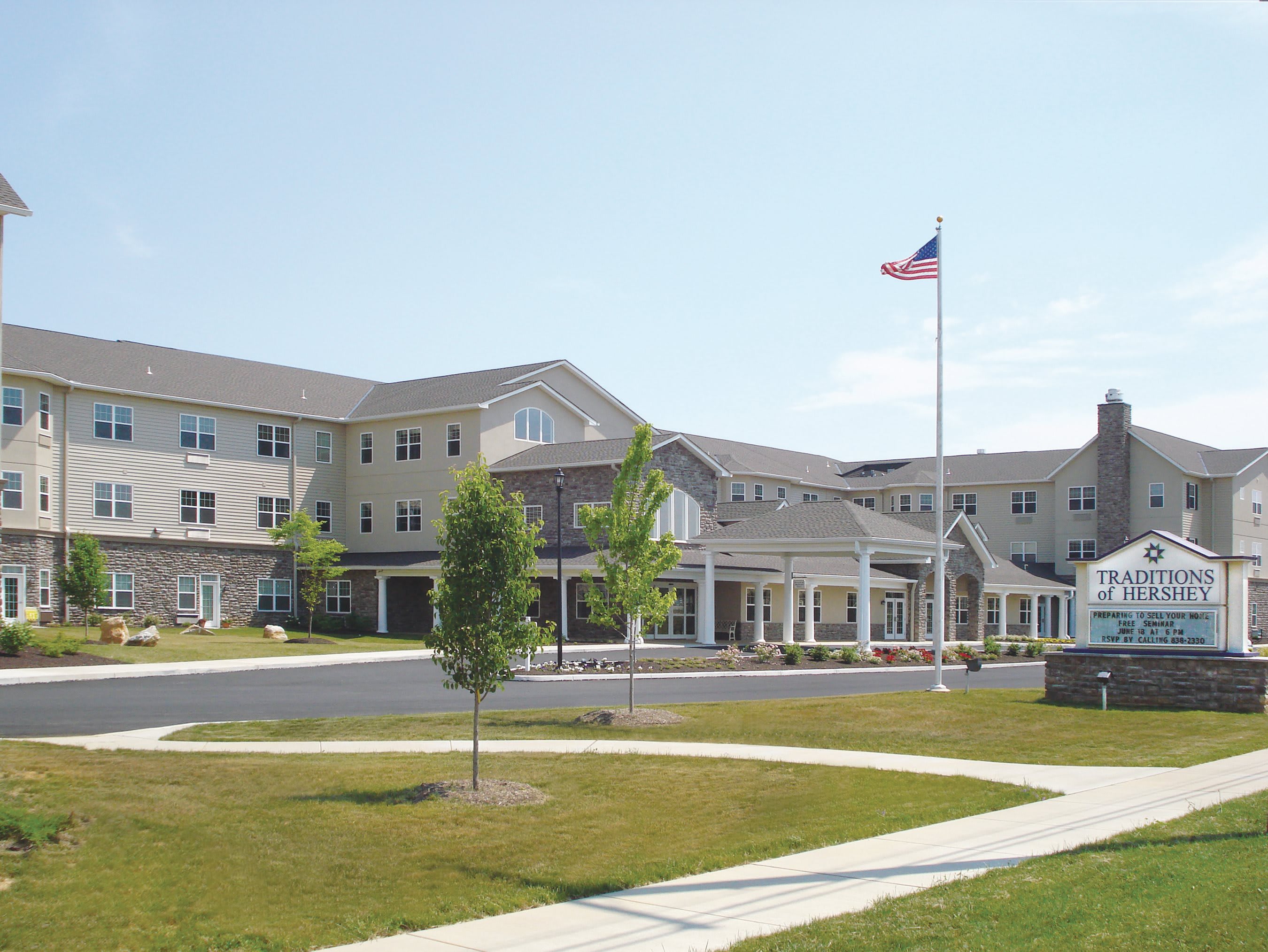 Traditions of Hershey community exterior