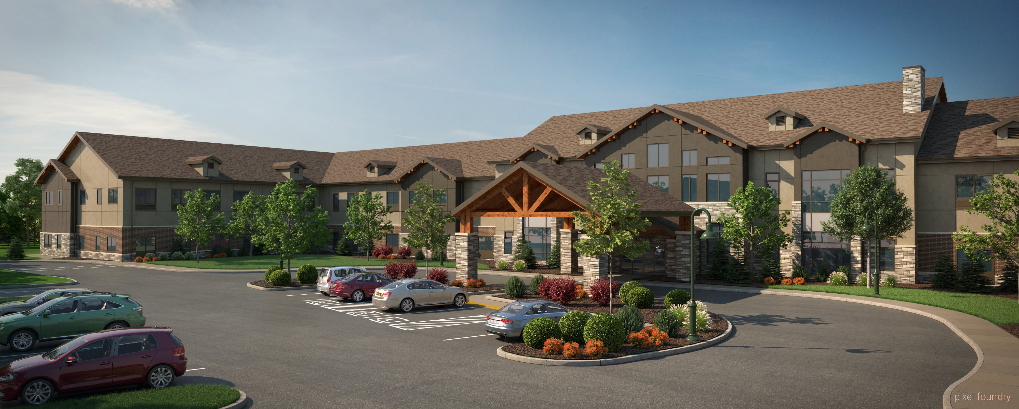 Copper Creek Senior Living community exterior