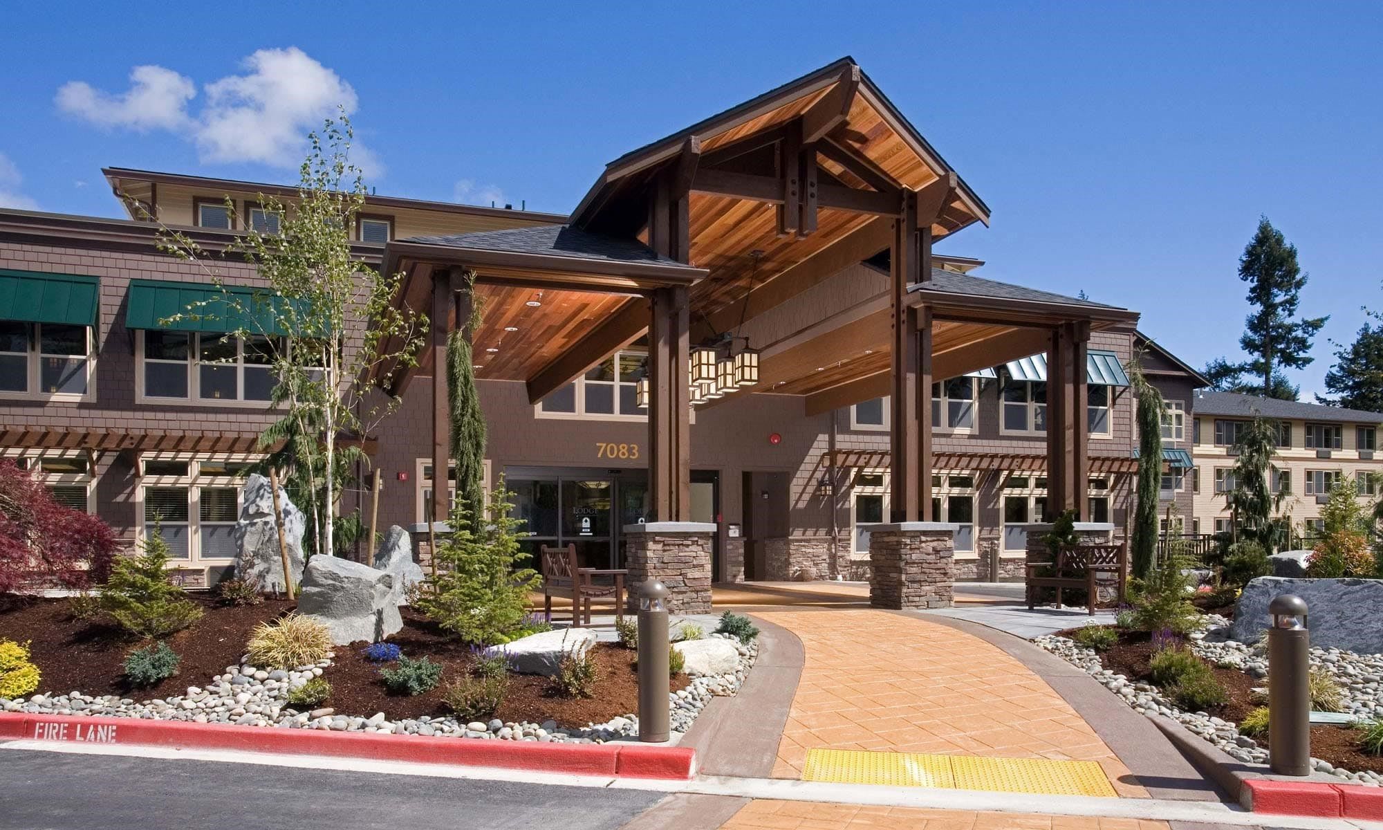 The Lodge at Mallard's Landing community exterior