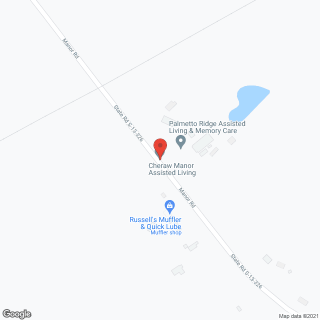 Palmetto Ridge in google map