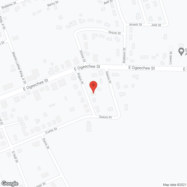 Hendrix Family Home in google map