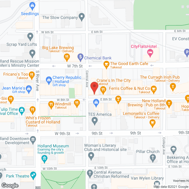 The Warm Friend in google map