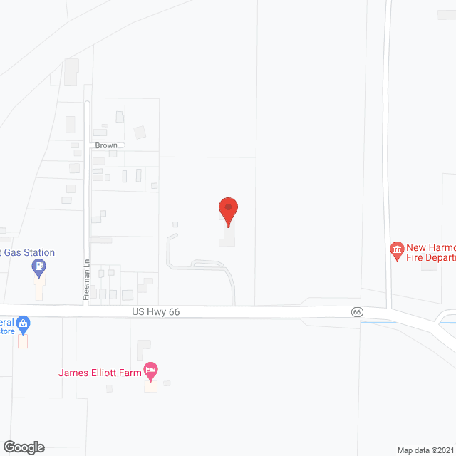 New Harmonie Healthcare Ctr in google map