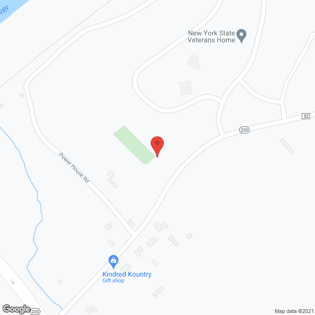 New York State Veterans Home in google map