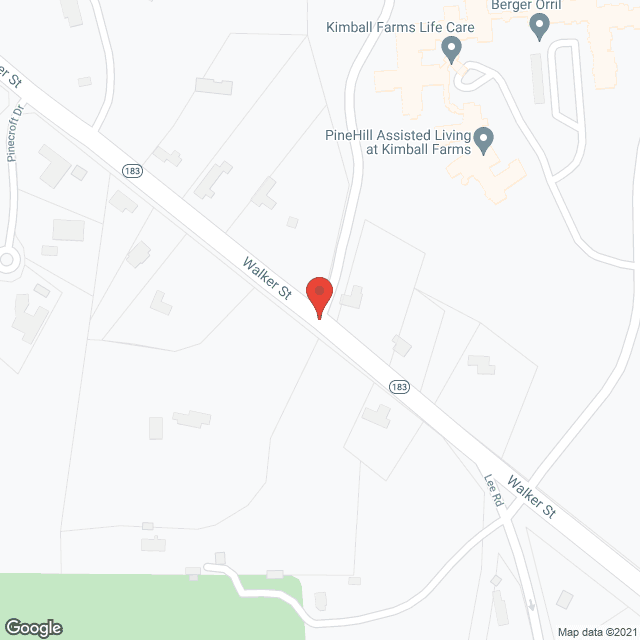 Kimball Farms Nursing Care Ctr in google map