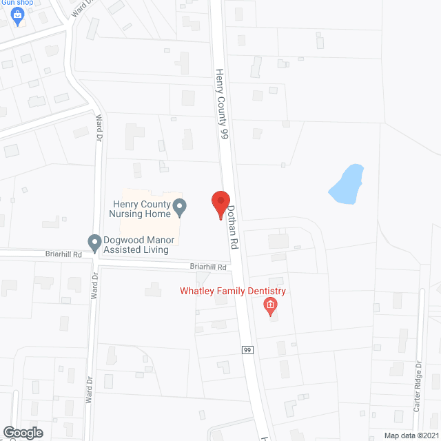 Henry County Nursing Home in google map