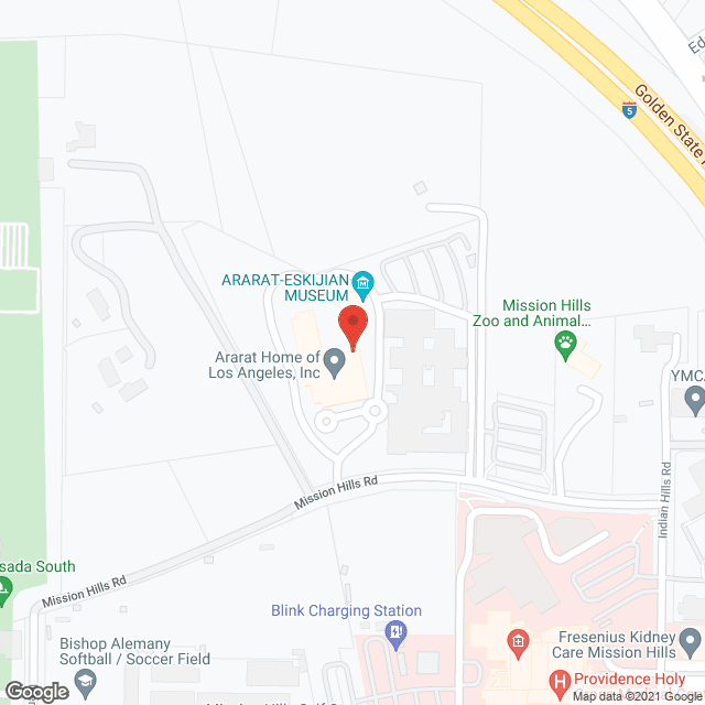 Ararat Home Of Los Angeles in google map
