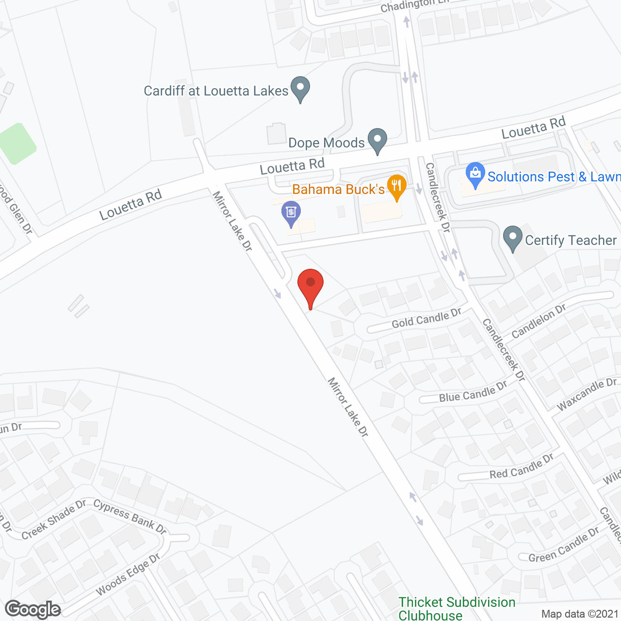 Village Care Homes - Silver Leaf in google map