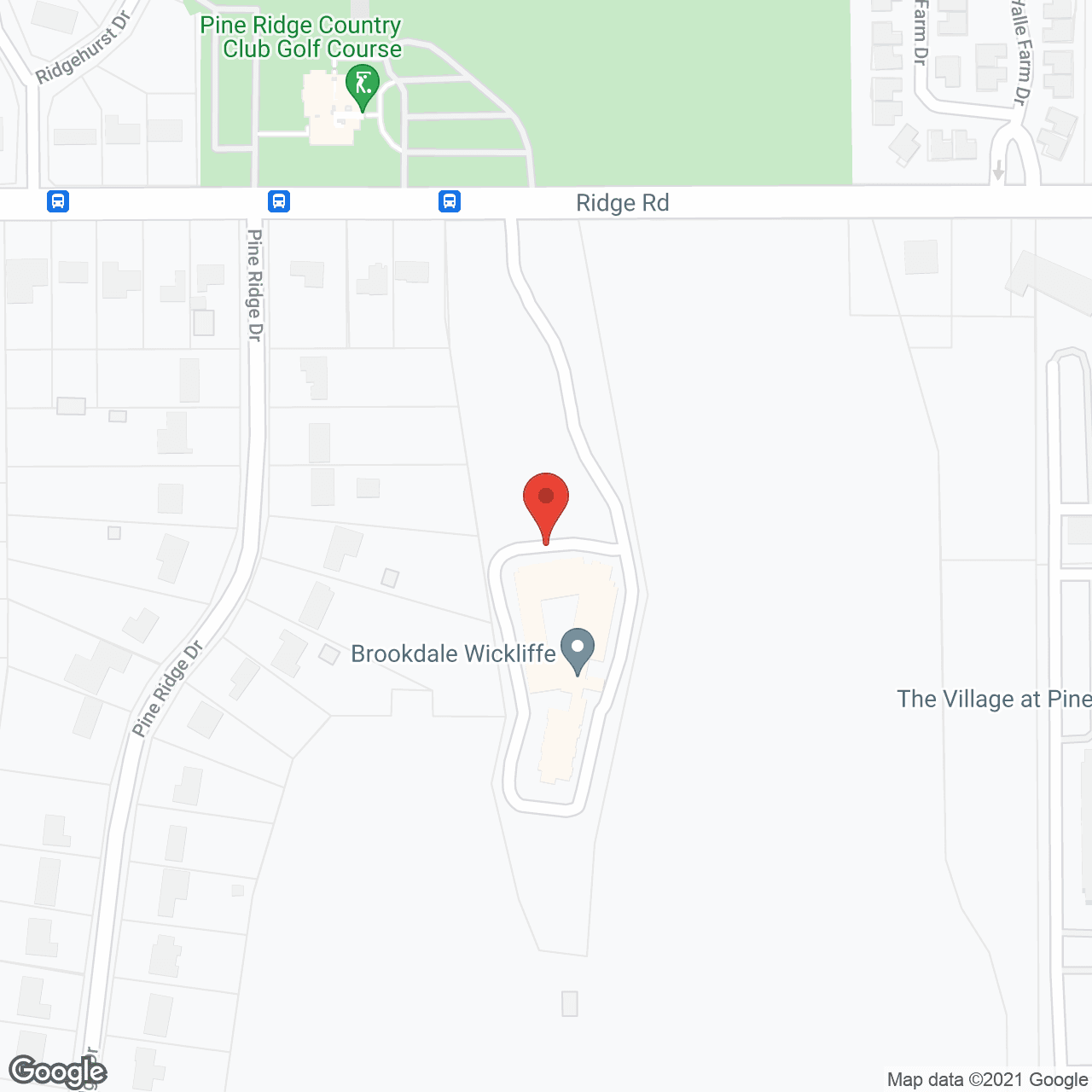 Brookdale Wickliffe (Offering HealthPlus) in google map