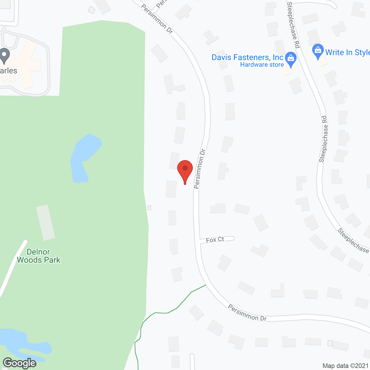 Silverado St. Charles in google map