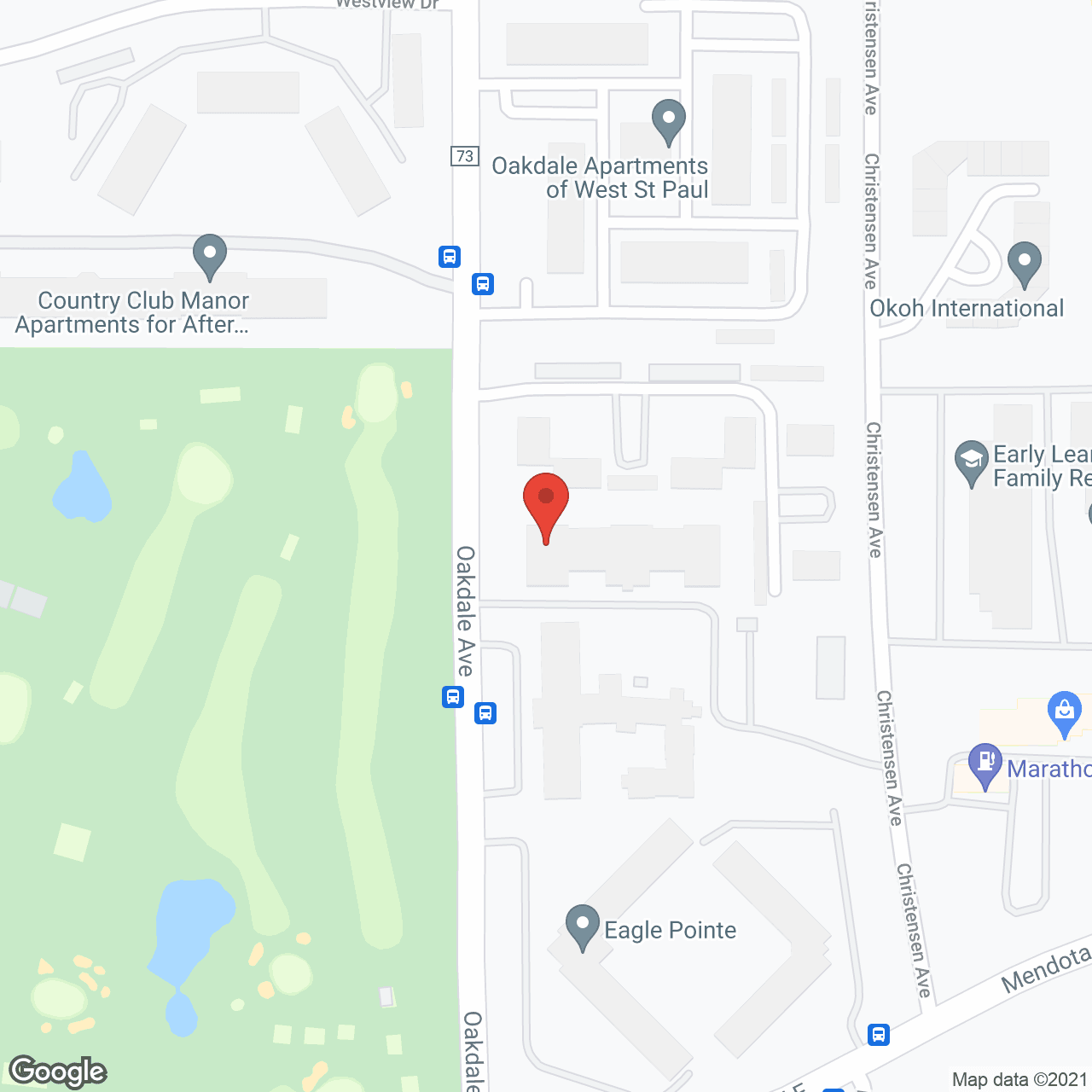 Southview Senior Living in google map