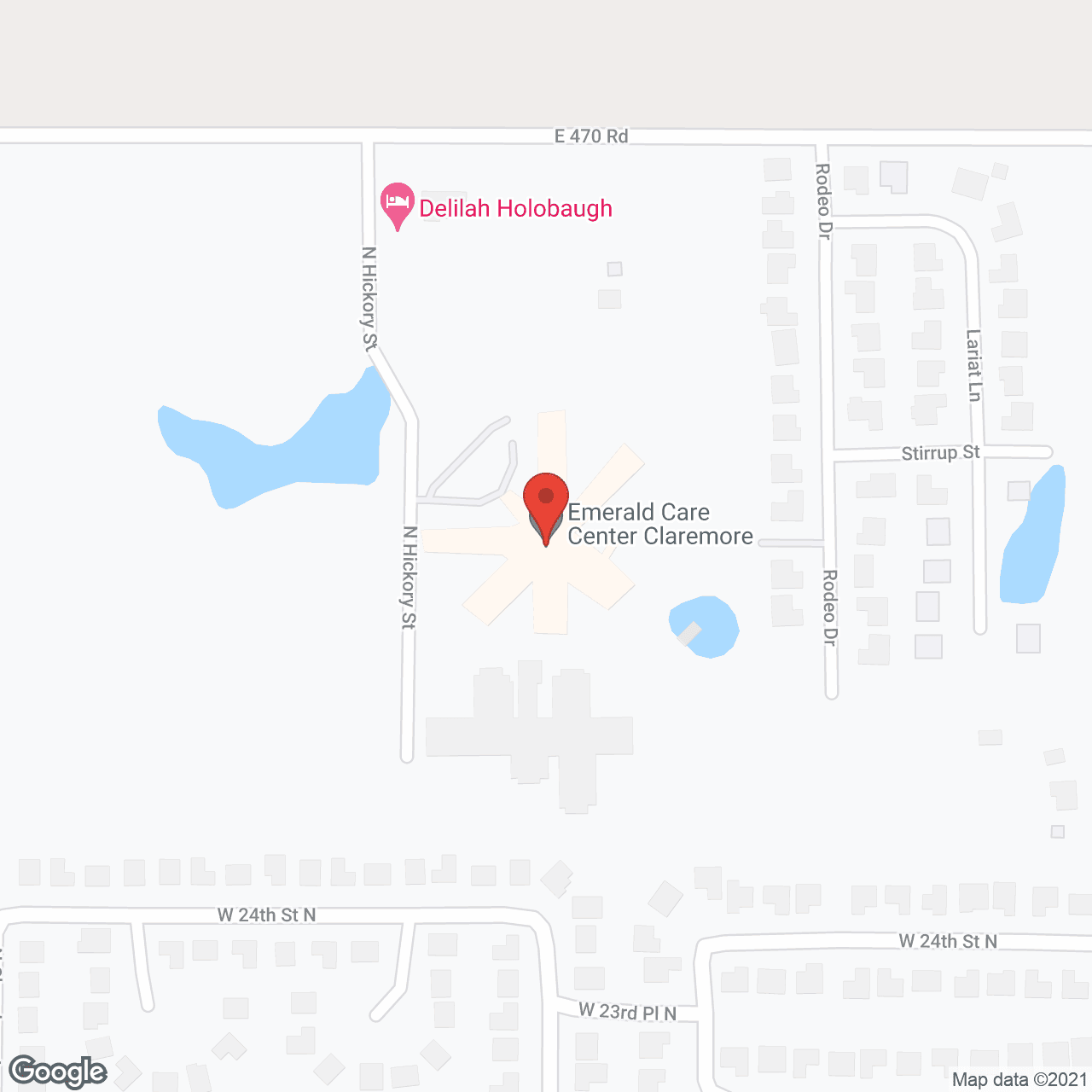 Wood Manor Skilled Nursing in google map