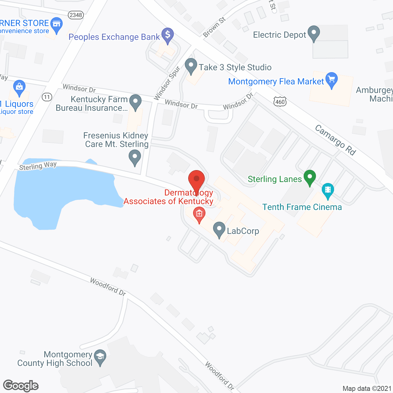 Regency Memory Care in google map