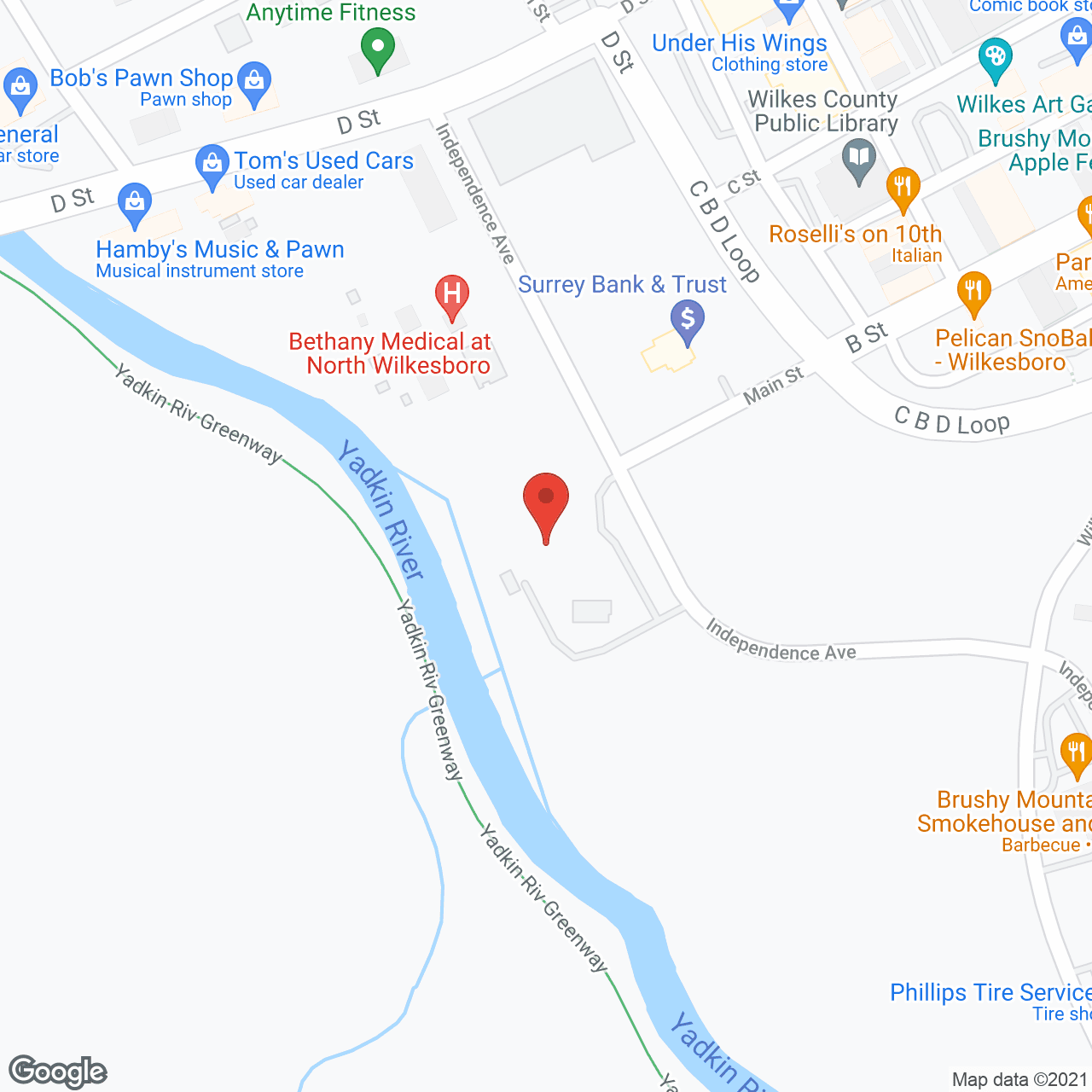 Rose Glen Manor in google map
