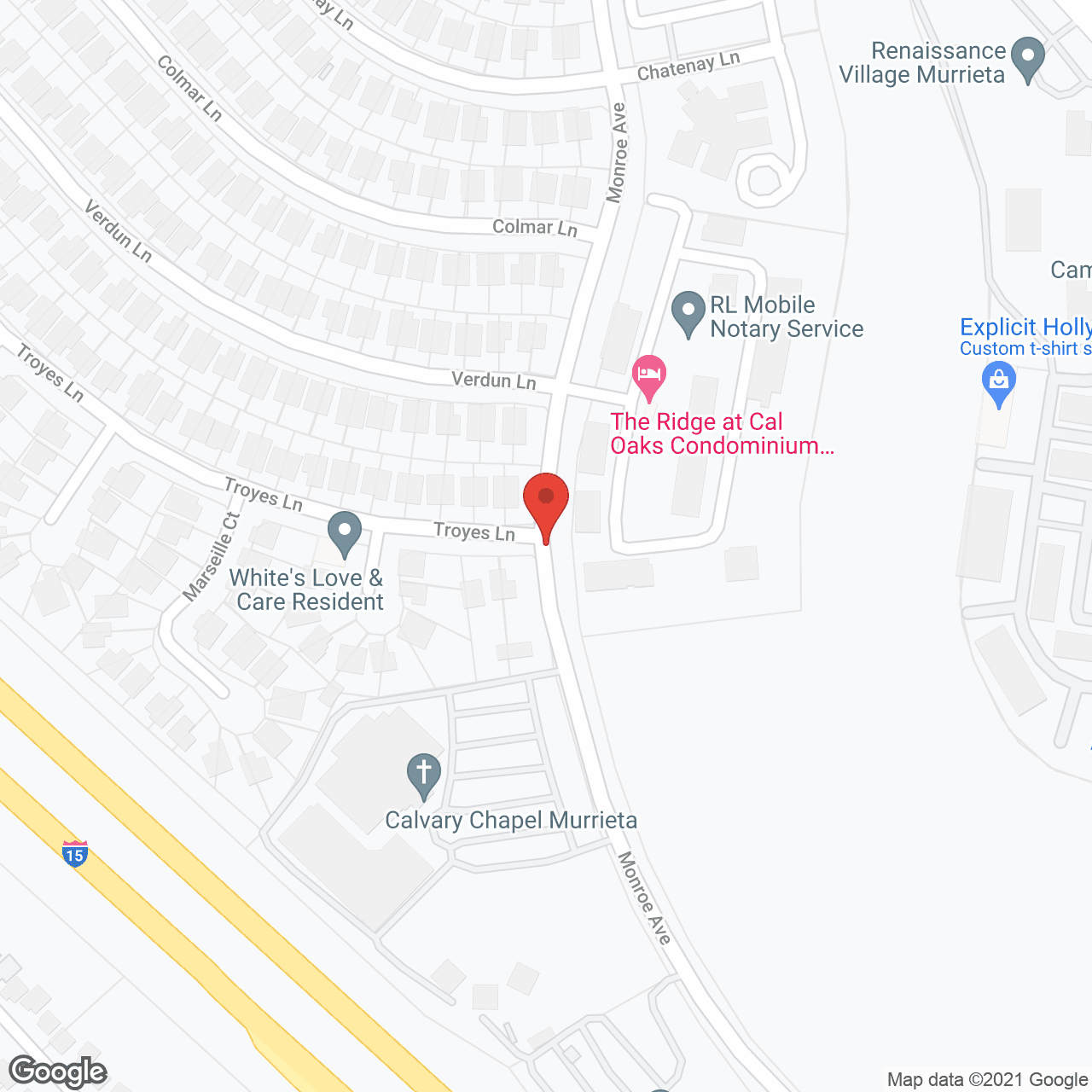 Murrieta Gardens- Memory Care in google map