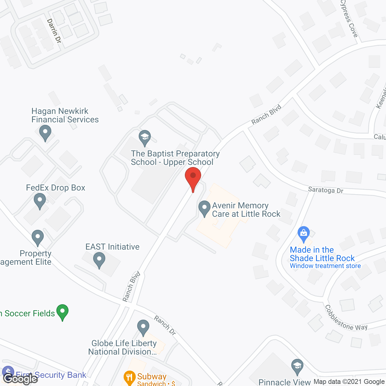 Pinnacle Place Memory Care in google map