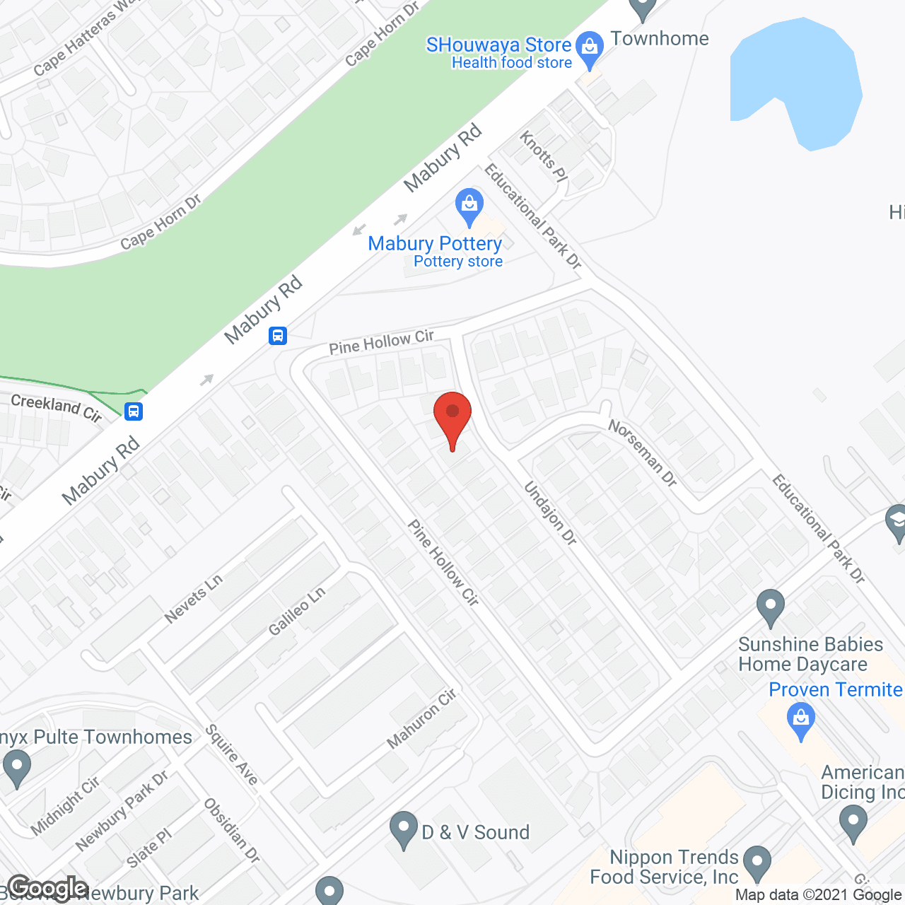 Compassionate ElderCare RCFE in google map