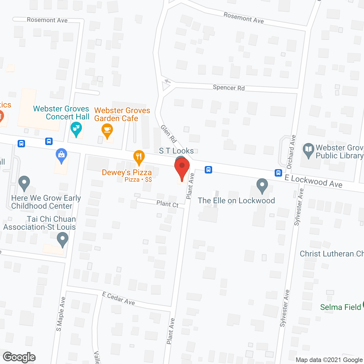 Sunrise of Webster Groves in google map