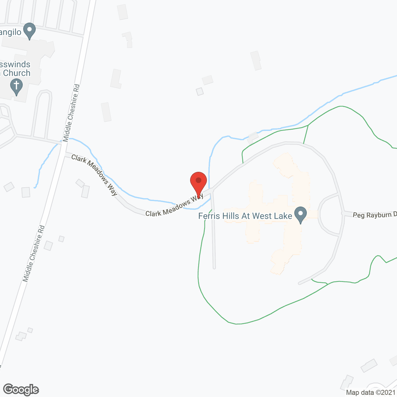 Clark Meadows in google map