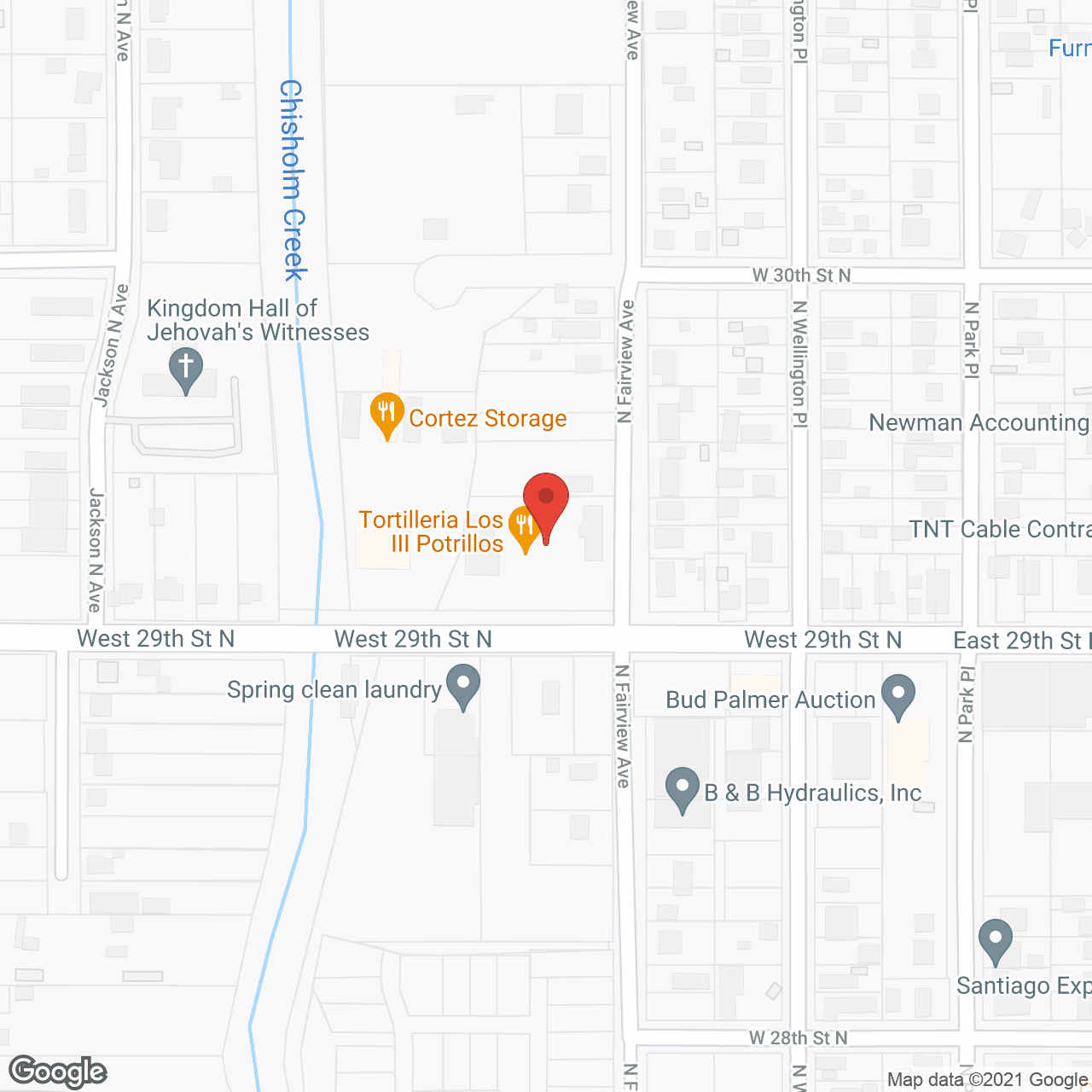Fairview Residential Care Ctr in google map