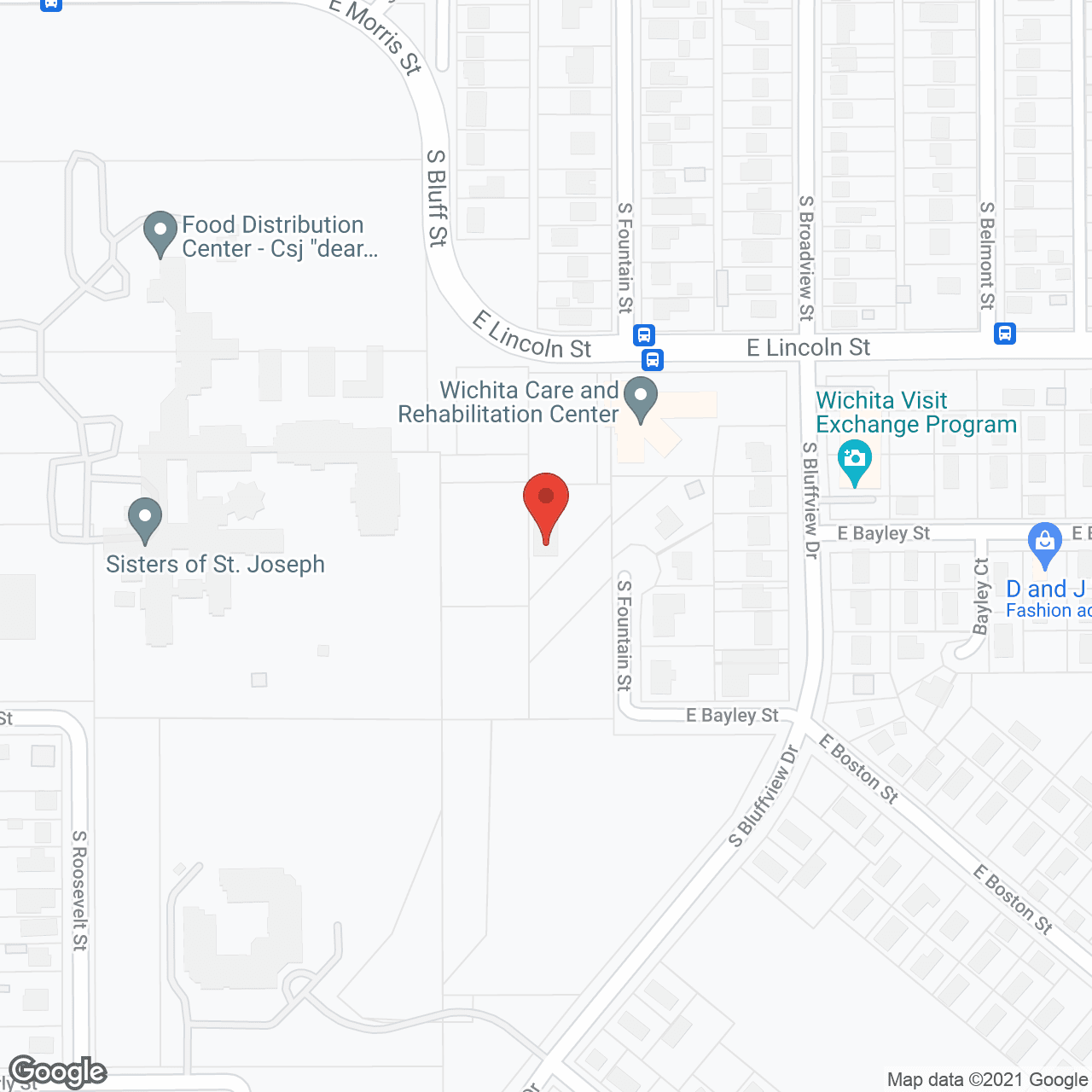 Golden LivingCenter - Wichita in google map