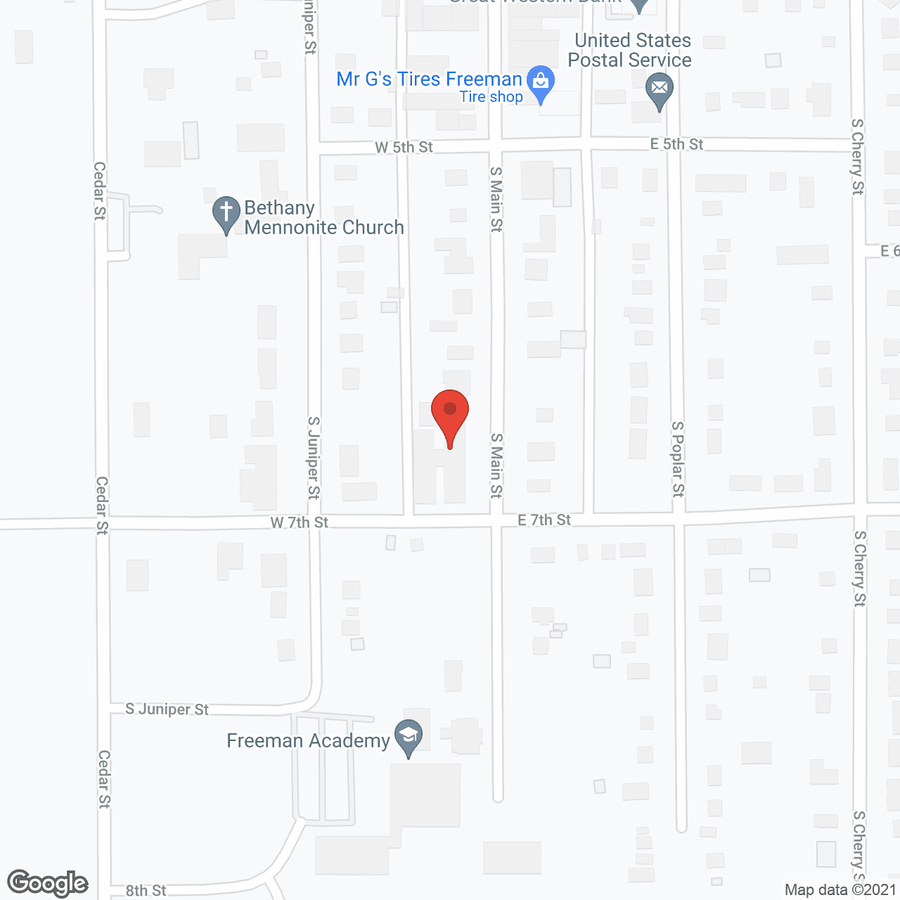 Salem Mennonite Home in google map