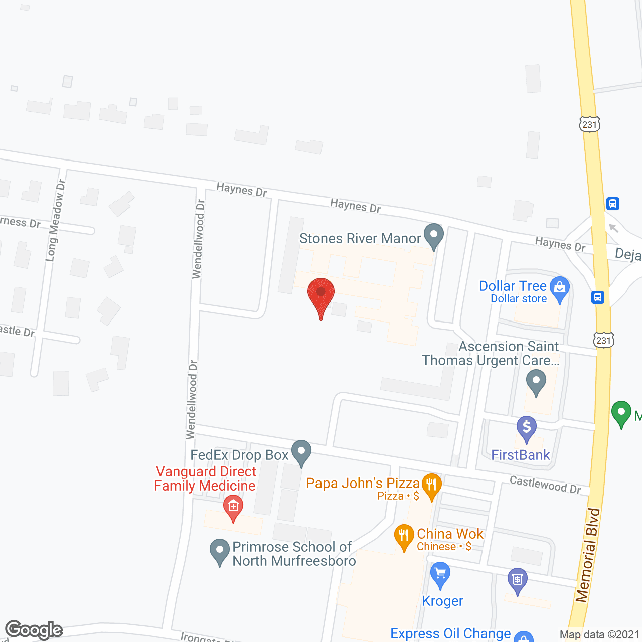 Stones River Manor, Inc. in google map
