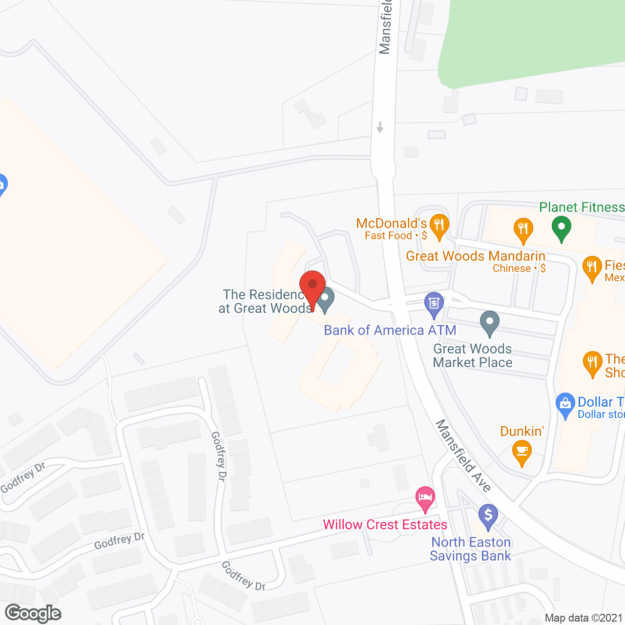 EPOCH Senior Healthcare of Norton in google map