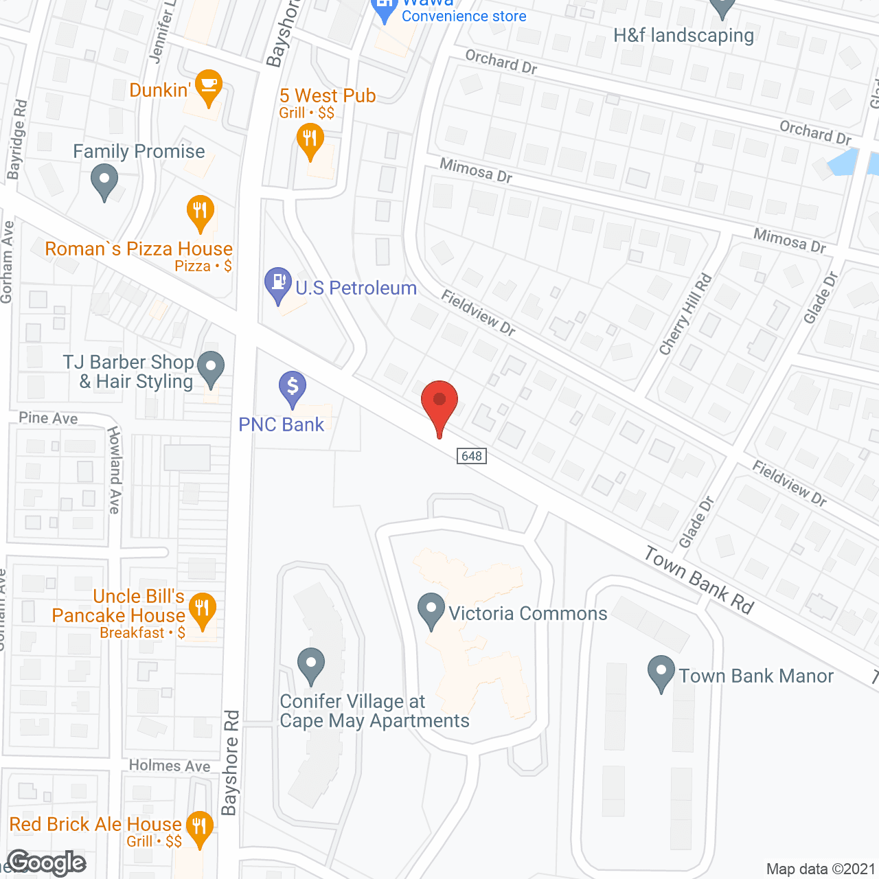 Complete Care at Victoria Commons in google map