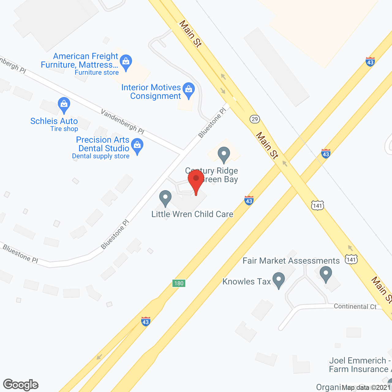 Century Ridge Elderly Care in google map