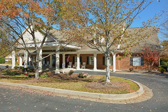 Brookdale South Lee Independent Living community exterior