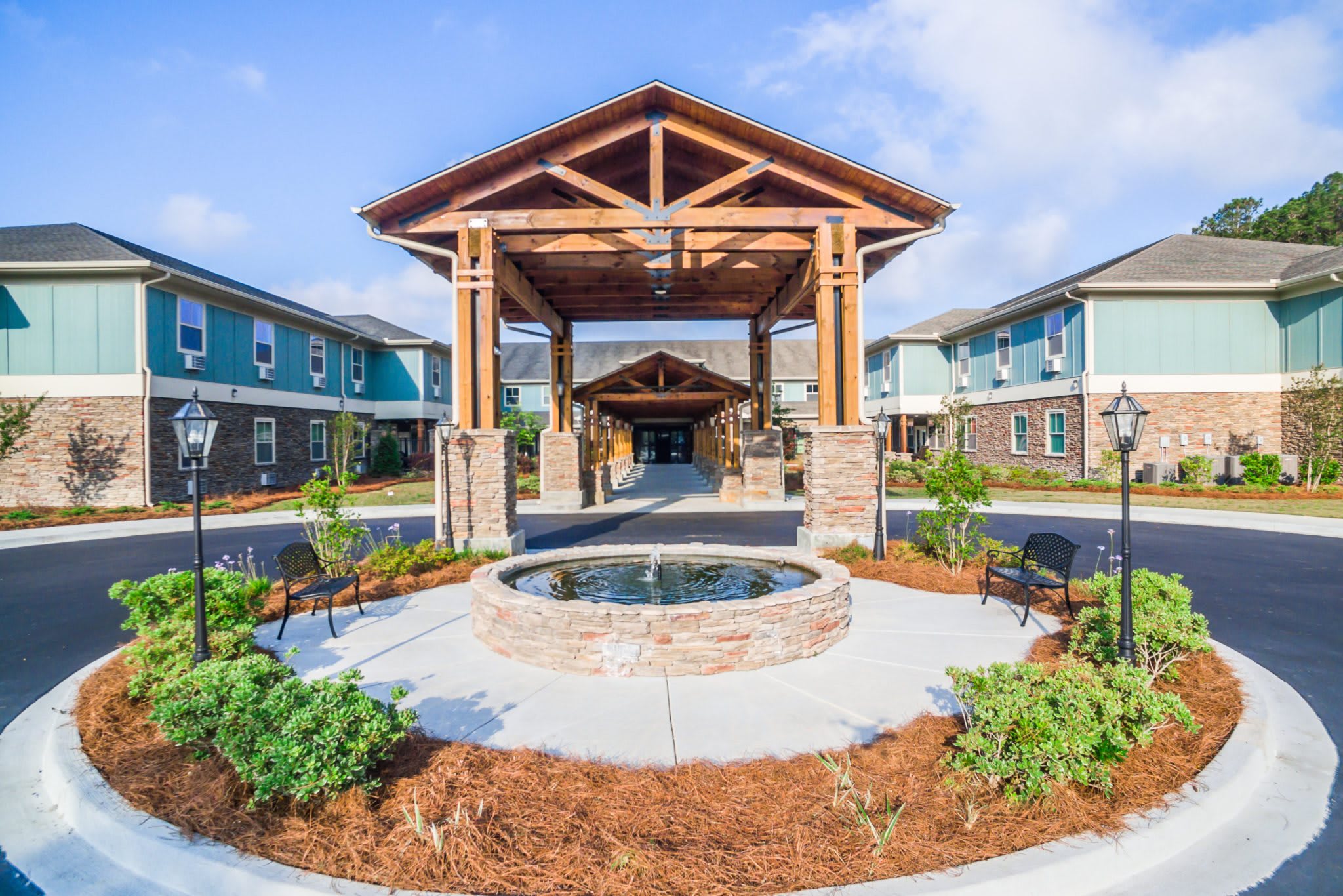 Oaks at Pooler community entrance 