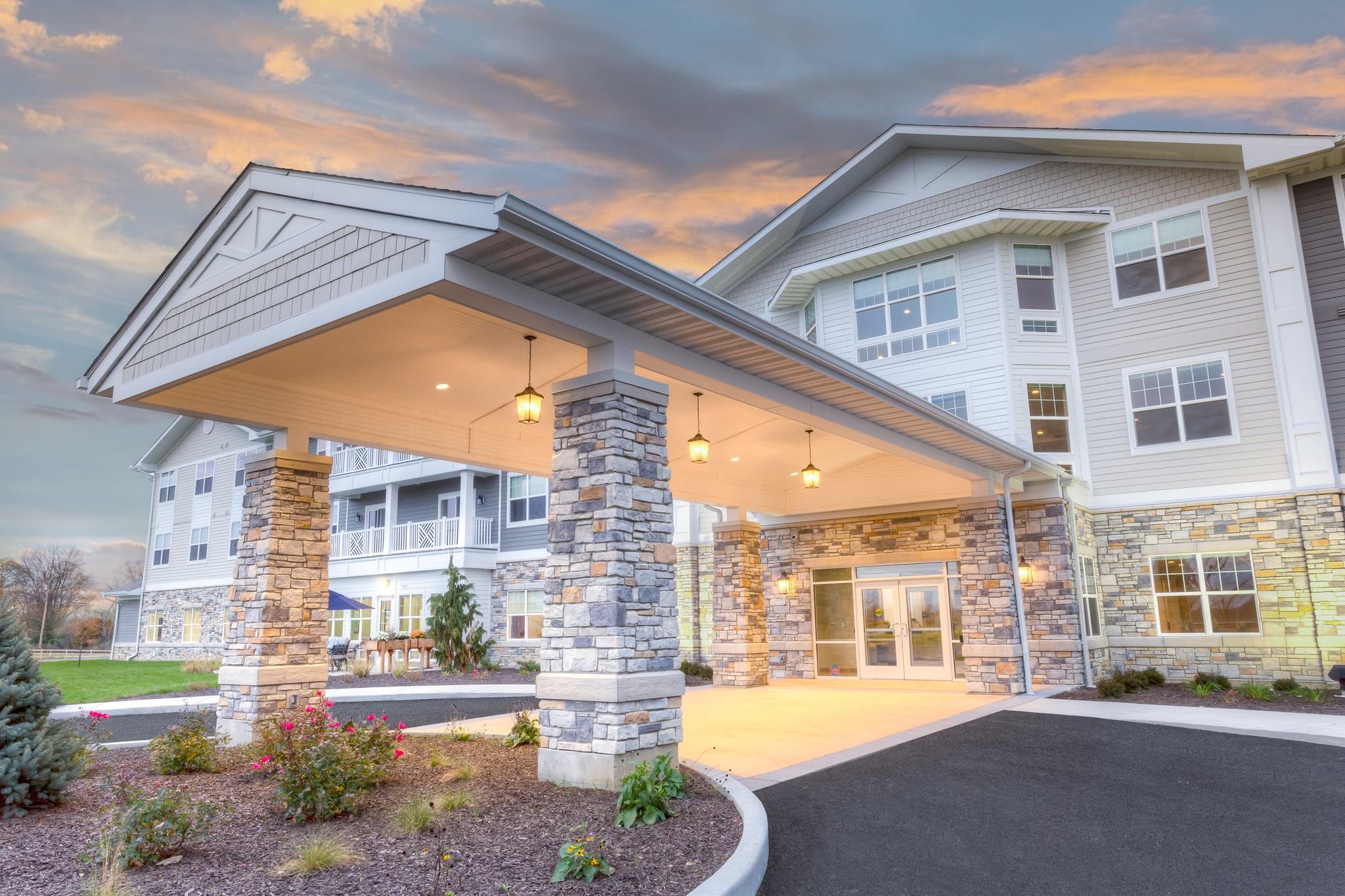 Residences at Coffee Creek community exterior